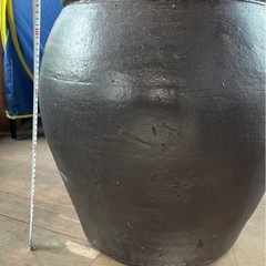大きな壺　立派な水瓶　高さ約50cm　の画像