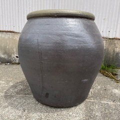 大きな壺　立派な水瓶　高さ約50cm　の画像