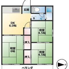 🏡【敷金・礼金ゼロ！家賃4.5万円で広々35㎡超】 お手頃…