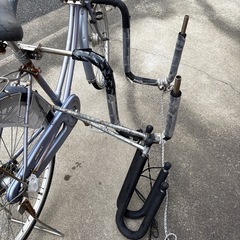 値下げ！ギア付自転車➕ボードキャリア2セットの画像