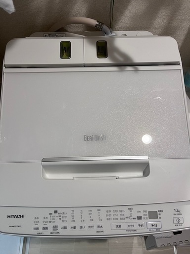 HITACHI 2022年製　洗濯機 10kg 縦型