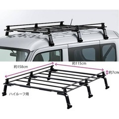 ホンダ　n-van 純正　ルーフキャリアの画像