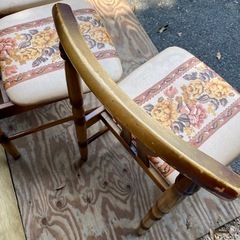 【マツダ】松田家具　ダイニングチェア　3脚セットの画像