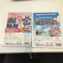 Wii ソフト　2点セットの画像