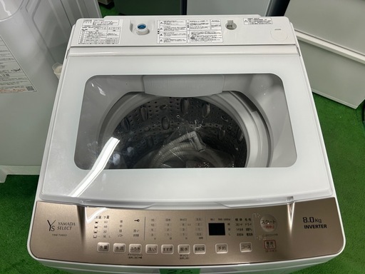 ご来店時、ガンお値引き‼️YAMADA(ヤマダ) 2022年製 8kg 洗濯機