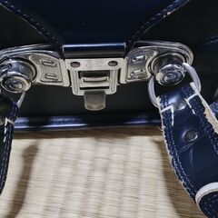配達発送可能 ランドセル　濃紺色　防犯ブザー付きの画像