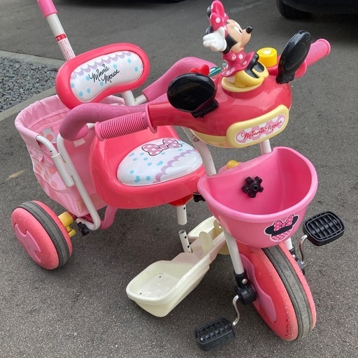 引取り限定 ミニーちゃん三輪車