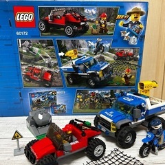 ☆廃盤品☆※訳あり価格※LEGO レゴシティ 60172山のポリスカーとポリス バイク❁¨̮の画像