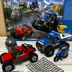 ☆廃盤品☆※訳あり価格※LEGO レゴシティ 60172山のポリスカーとポリス バイク❁¨̮の画像