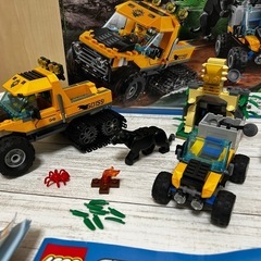 ☆廃盤品☆※訳あり価格※LEGO レゴシティ 60159 ジャングル探検パワフル トラック❁¨̮の画像