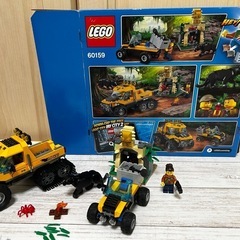 ☆廃盤品☆※訳あり価格※LEGO レゴシティ 60159 ジャングル探検パワフル トラック❁¨̮の画像