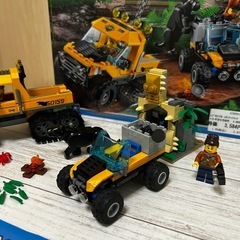 ☆廃盤品☆※訳あり価格※LEGO レゴシティ 60159 ジャングル探検パワフル トラック❁¨̮の画像