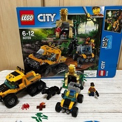 ☆廃盤品☆※訳あり価格※LEGO レゴシティ 60159 ジャングル探検パワフル トラック❁¨̮の画像