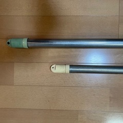 物干し竿2本セット 160cm＆120cmの画像