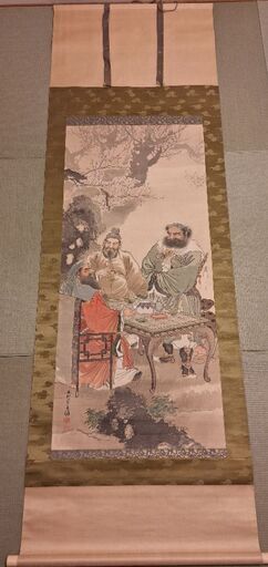 三国志 掛軸 桃園の誓い 蜀漢 劉備・関羽・張飛 三国志 掛軸 桃園の誓い 蜀漢 劉備・関羽・張飛 (U-suke) 宮前平