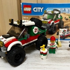 ☆廃盤品☆※訳あり価格※LEGO  60115 レゴシティ 4WDオフロードカー❁¨̮の画像