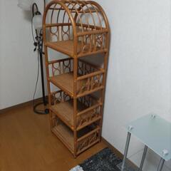 値下げ藤の４段ラック🙋の画像