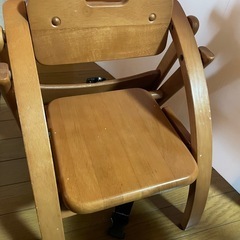 幼児　ベビー用　机付きの椅子の画像