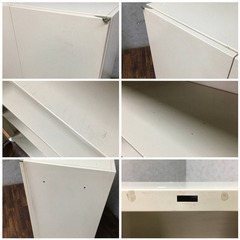 🔷🔶🔷ww1/115 オカムラ 両開き書庫 4段 W90×D45×H110cm 鍵付き キャビネット 書庫 オフィス家具 ★直接引取歓迎🔷🔶🔷の画像