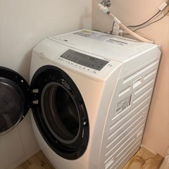 【引き取り限定】日立 ドラム式洗濯乾燥機 ビックドラム BD-SG100FL-Wの画像