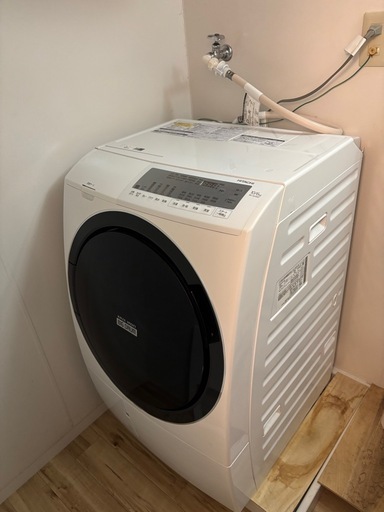 【引き取り限定】日立 ドラム式洗濯乾燥機 ビックドラム BD-SG100FL-W