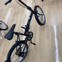 【リユースのサカイ野々市店】ON14　折りたたみ自転車　黒20インチ ※クリーニング済み の画像