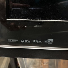 取引中　画面割れあり　32型テレビの画像