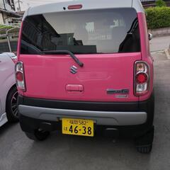 車検付き　人気の　ハスラーX  ピンク　の画像