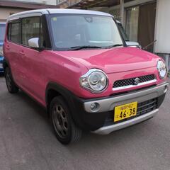 車検付き　人気の　ハスラーX  ピンク　の画像