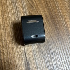 【売却済】AVIOT ワイヤレスイヤホン、充電ケース、充電ケーブルセット ブラックの画像