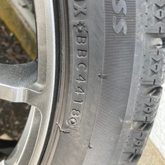 ブリザック　 VRX2 18インチ タイヤ・ホイールセットの画像