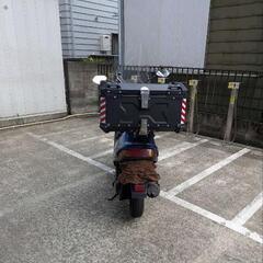 バイク用　65リットルリアボックス　風除け　ハンドルカバー　ミラーの画像