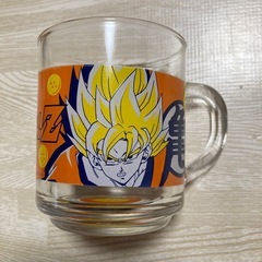 【新品・未使用】ドラゴンボールZ  グラスマグカップ　箱入り　希少の画像