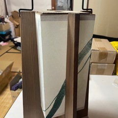 間接照明　電気スタンド　白熱球　和室　テーブルランプの画像