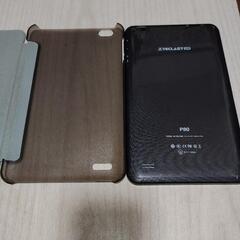 8インチAndroidタブレット本体＋ケース、充電器の画像