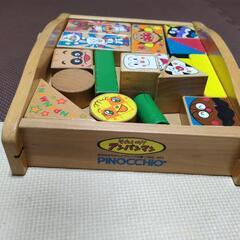 アンパンマンの積み木の画像