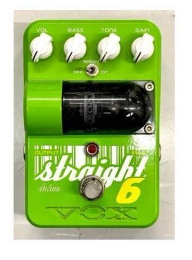 【期間限定】VOX STRAIGHT 6 オーバードライブ　真空管搭載 真空管内蔵オーバードライブ「VOX Straight 6 Drive TG1-ST60D
