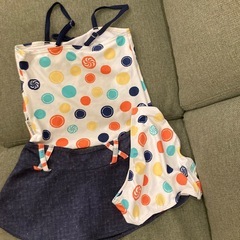 水着3点セット　サイズ130の画像