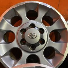 トヨタ FJクルーザー 純正ホイール 純正アルミホイール 17インチ 4本 7.5J6HPCD139.7+15　(VHI415)の画像