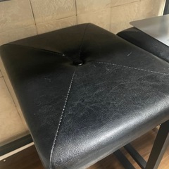 カウンターテーブル　ダイニング　椅子
セットの画像