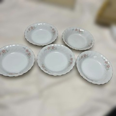 湯呑み1 お皿5マグカップ1カレー皿5の画像