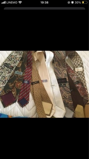 ハイブランド　レトロ　ネクタイ54本