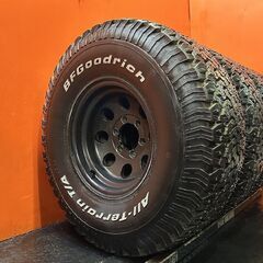 BFグッドリッチ All-Terrain T/A KO 33×12.50R15LT カップスパイクタイヤ ミッキートンプソン 15インチ 8J6HPCD139.7-28 ランクル KTS202の画像