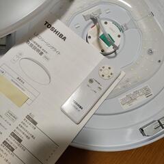 値下げしました。LED シーリングライト （TOSHIBA、〜6畳）の画像