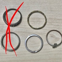 リング3点の画像