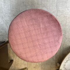 COMFORTLAND スツール ピンク 検) Francfranc ■横幅35㎝×奥行35㎝×高さ41㎝■近隣配送無料 買取帝国 朝霞店の画像