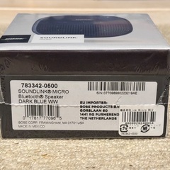 (取引成立)◆ラスト1点！Bose SoundLink Micro Bluetooth スピーカー 黒◆の画像