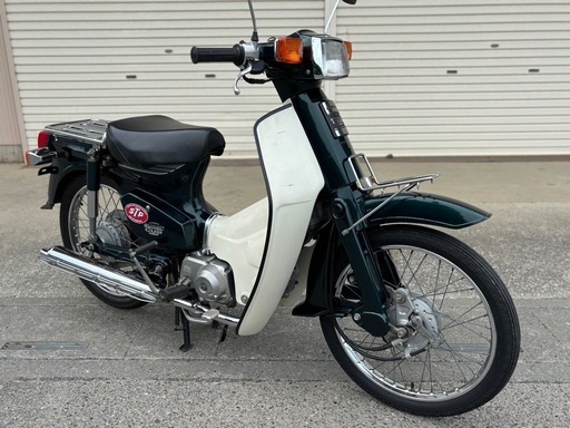 ⭐️自賠責3年半付き❗️スーパーカブ50最上級グレード『custom』⭐️4速ギア・セルスタート付⭐️イロイロ整備で快調⭐️