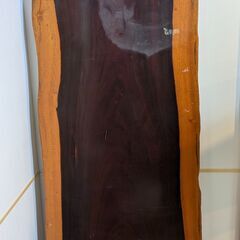 値下げ相談可能　一枚板 テーブル 長さ 2m 以上 ローテーブル ロング デスク 座卓 電動 昇降 デスク の天板 等にダイニング センター 机 和風 和室 天然木の画像