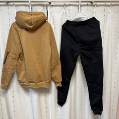 メンズスウェット上下セット 新品の画像